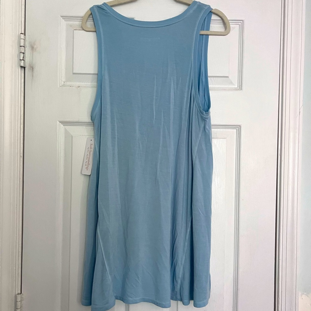 NWT soft surroundings, tank top high low hem
